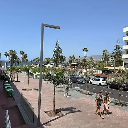 Surfer Cave Music And Party At Americas Playa de las Americas (Tenerife)